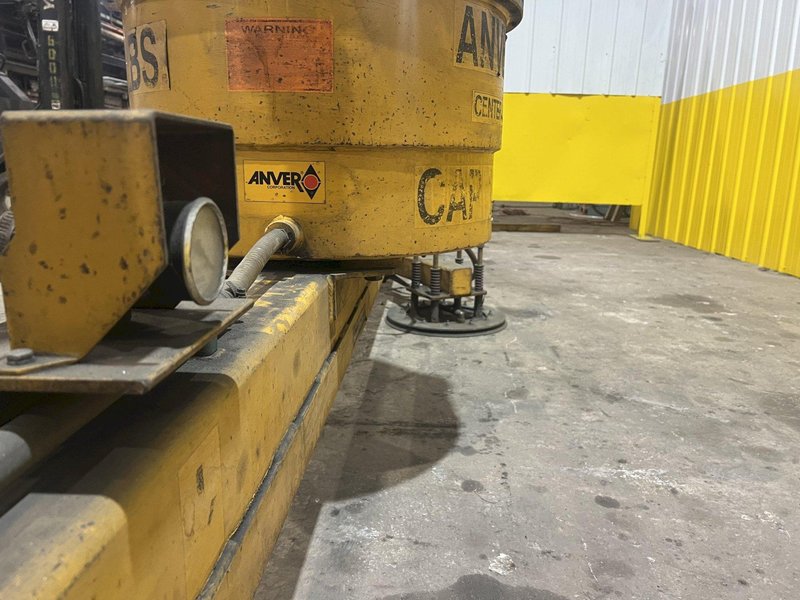 10,000 LBS ANVER 4-PAD VACUUM POWERED SHEET LIFTER: STOCK #20350
