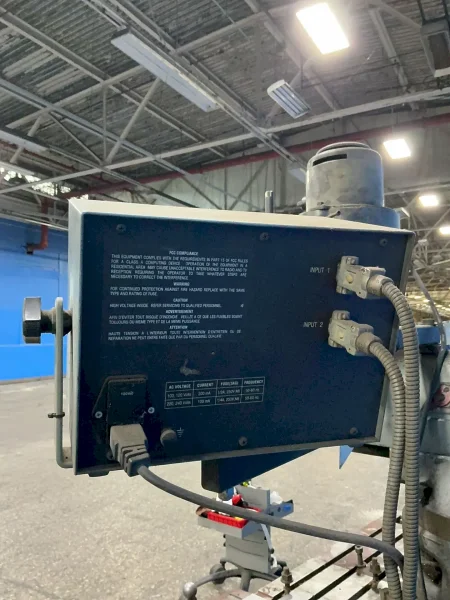 BRIDGEPORT 42” X 9” VERTICAL MILL   -  52999
