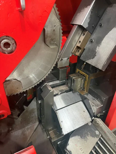 USED AMADA MODEL CMB 150 6" FULLY AUTOMATIC CIRCULAR CARBIDE SAW. Year: 2012