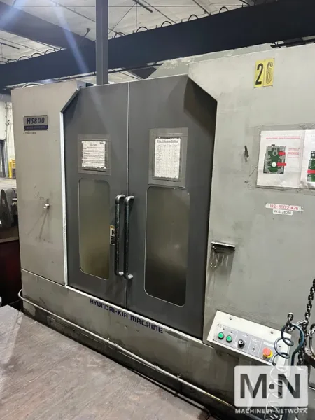 Hyundai HS800 CNC Horizontal Machining Center, 2012