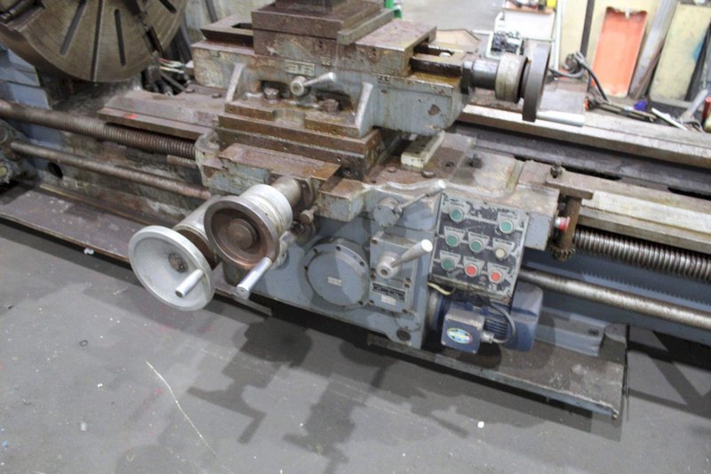 39&quot; X 96&quot; POREBA  GAP BED ENGINE LATHE: STOCK #71534
