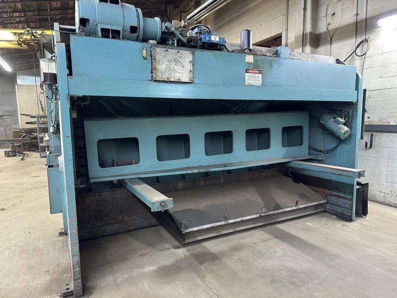 12&#039; X 3/8&quot; ALLSTEEL MODEL #3/8-12 HYDRAULIC SHEAR: YOBRO #24250