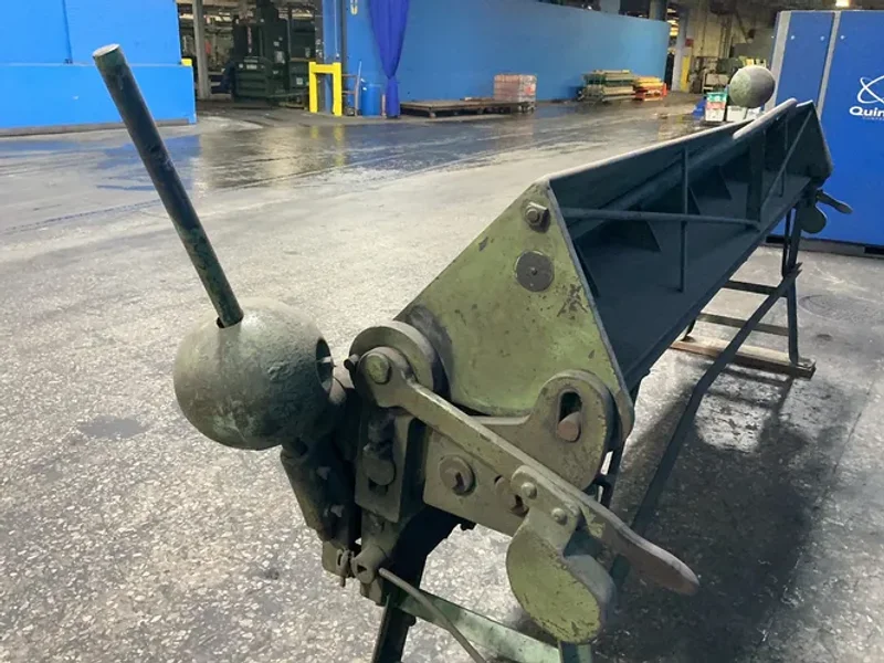 CHICAGO / DREIS &amp; KRUMB MFG CO 121” SHEET METAL APRON BRAKE   -  1014
