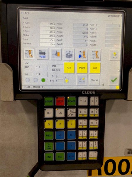USED CLOOS HIGH PERFORMANCE DUAL STATION ROBOTIC WELDING CELL, Stock# 11012