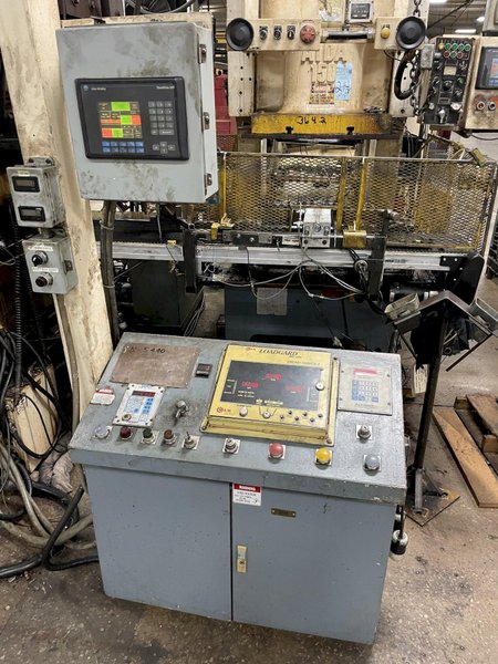 110 TON BROWN &amp; BOGGS MODEL HP2-110 SRAIGHT SIDE PRESS: STOCK #15350