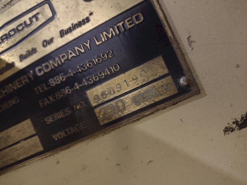 WILLIS\ MODEL #MICRO CUT 1050 CNC TRAK AGE2 CONTROL RAM TYPE MILL: YOBRO #24806