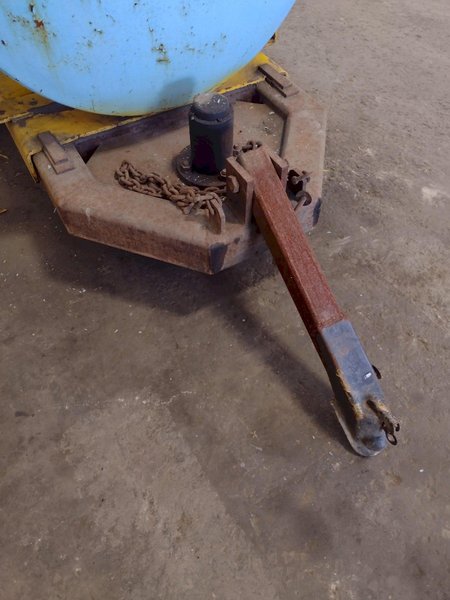 200 GALLON YELLOW BELLIED KOHLER GAS POWERED ROLLING HYDRAULIC OIL VACUUM SUMP SUCKER CART: STOCK #16072