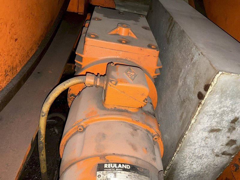 50,000 LBS (25 TON) X 84" X 72" BUSHMAN MECHANICAL POWERED UPENDER / COIL FLIPPER: YOBRO #25946