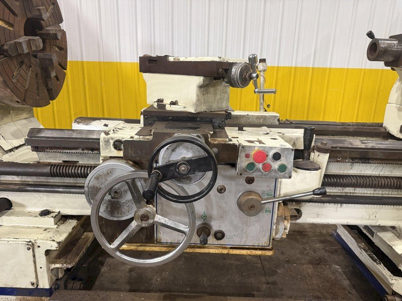 32" X 60" BIRMINGHAM MODEL #DL3260 GAP BED ENGINE LATHE, 2006, 5" HOLE : YOBRO #25340