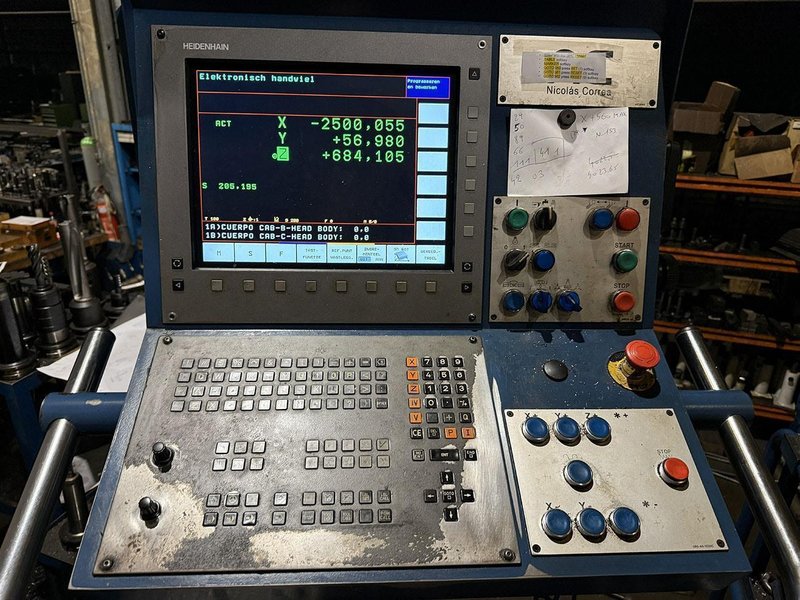 Correa FPM 50 - X: 20 000 - Y: 3800 - Z: 1250 mm