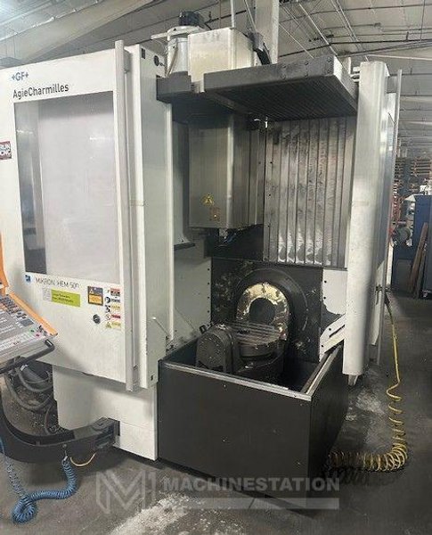 Mikron Hem 500U 5 Axis CNC Vertical Machining Center – Mill