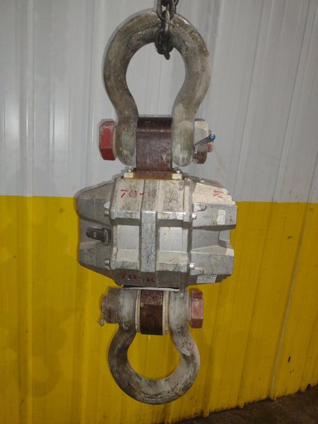 70,000 LBS MSI MODEL #6260CS TRANS-WEIGH WIRELESS CRANE SCALE: YOBRO #24760