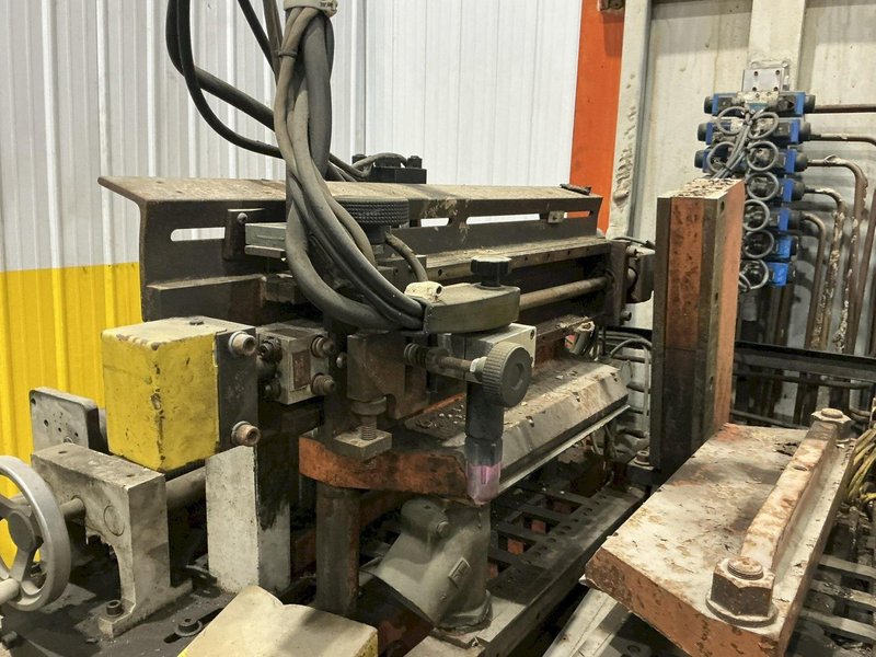 14" WIDE X .175" KENT MODEL #14-175 COIL END JOINER, SHEAR &amp; WELDER: YORBO #24897