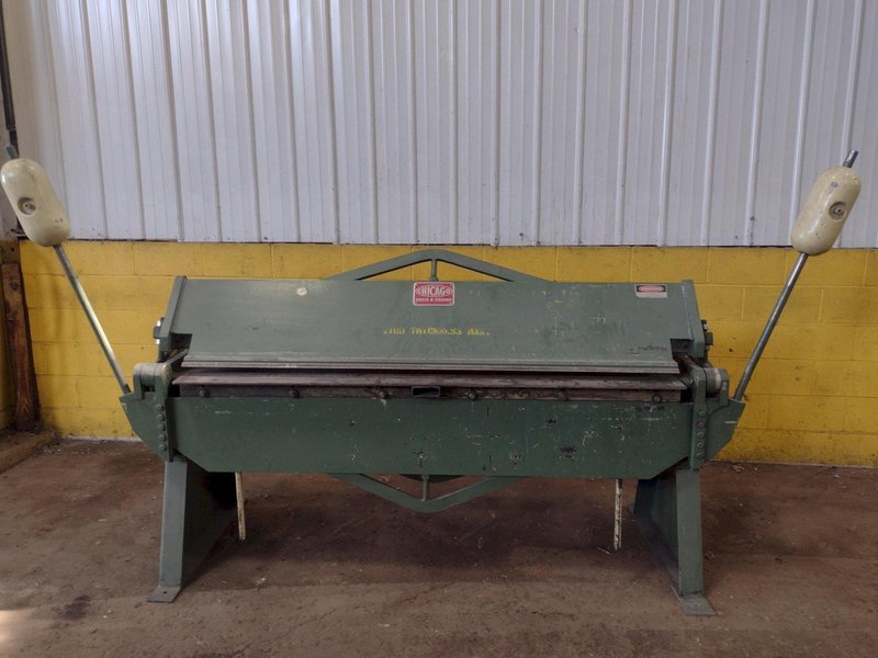 6&#039; X 12 GAUGE CHICAGO D&amp;K MODEL #SB612 APRON BRAKE: STOCK #23781