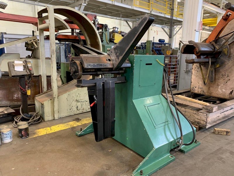 Minster Pull-Off Coil Reel Uncoiler 6,000 Lbs.