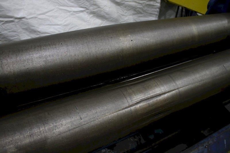 6' X 1/2" WEBB INITIAL PLATE BARREL ROLLING MACHINE : STOCK #75890