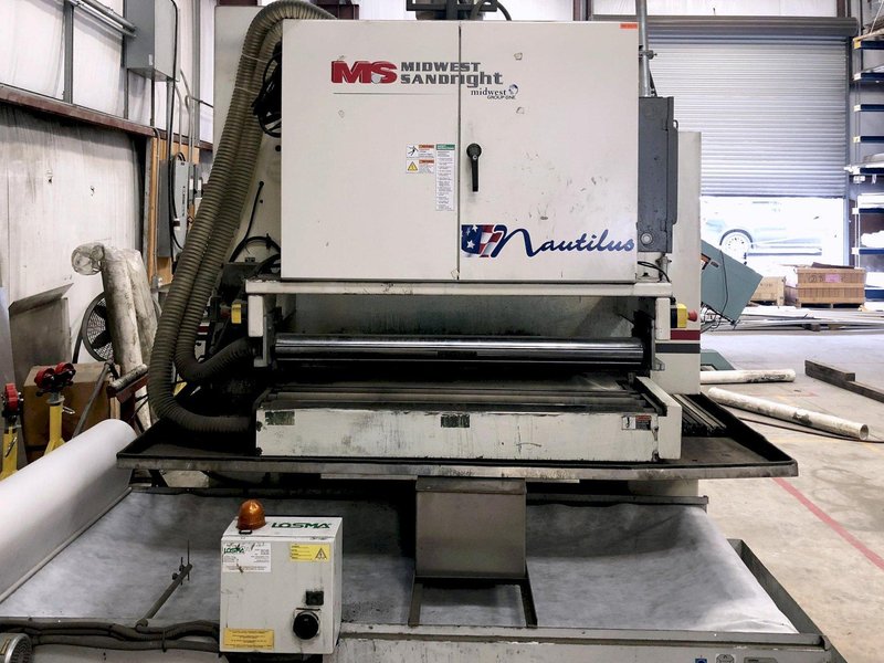 Midwest Sandright N25275MBB (2012) Wet Deburring Sander
