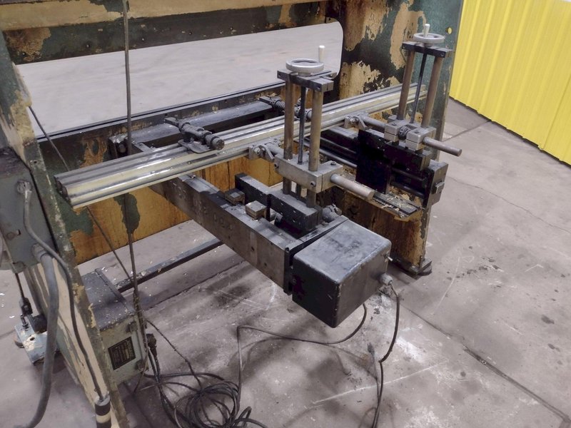 45 TON X 6' CHICAGO D&amp;K MODEL #56-A MECHANICAL PRESS BRAKE WITH CNC BACK GAUGE: STOCK #19652