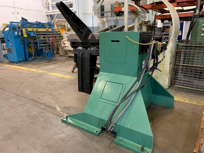 Minster Pull-Off Coil Reel Uncoiler 6,000 Lbs.