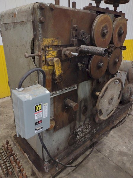 1/4&quot; TORRINGTON MODEL #W-125S SPRING COILER / COIL MAKING MACHINE: YOBRO #23837