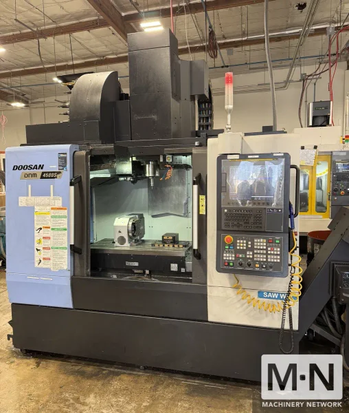 Doosan DNM 4500S CNC Vertical Machining Center, 2020