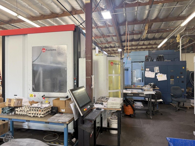 Matsuura H-Plus 405 PC 2 with G-Tech 301 Control, 12K RPM, X,Y,Z 25.984&quot;, 15.74&quot; Pallets, BT40 Taper, 4axis, 240 ATC, Scales, MMU High Speed, Probe, Fastems 12 Pallet, 30HP, New 2017