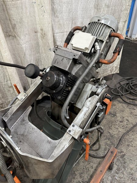 2" STEELMAX MODEL #SM-DBM50 DOUBLE SIDED BEVELING MACHINE: STOCK #77844