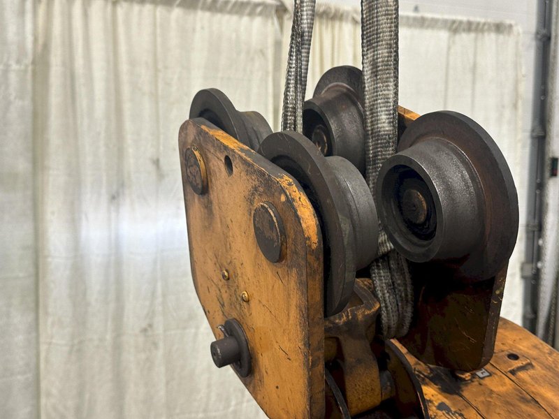 5 TON  HARRINGTON ELECTRIC CHAIN-HOIST: STOCK #77409