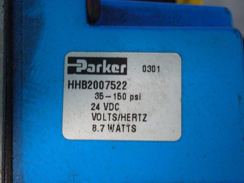 PARKER 35-150 PSI PNEUMATIC VALVE  -  HHB2007522