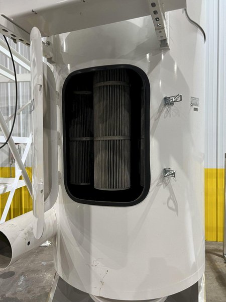 40 HP x 4 STATION CLEAN AIR TECHNOLOGIES / EUROVAC INDUSTRIAL TRANSIT &amp; BUS CENTRAL VACUUM SYSTEM: STOCK #19901