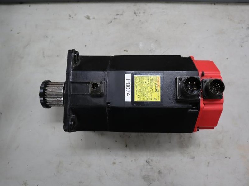 Used Fanuc AC12/2000 Servo Motor; 1.0 kW A06B-0141-B177