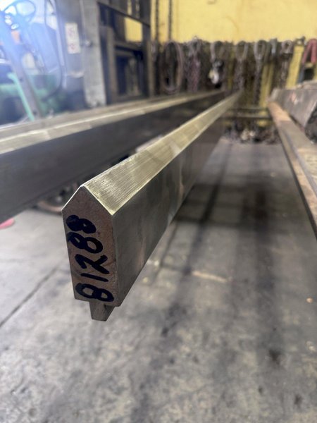 14' X 3-3/4" HIGH MALE PRESS BRAKE DIE: STOCK #81288