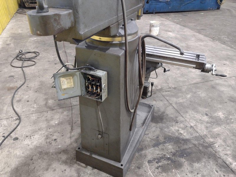 3 HP LAGUN MODEL #FTV-2 VERTICAL RAM TYPE KNEE MILL WIGH DRO &amp; POWER FEED  : YOBRO 25403