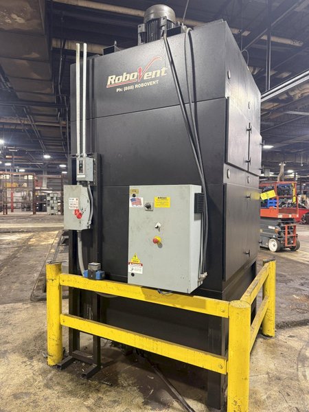 8000 CFM ROBOVENT CLARION MODEL CFX-4000B OIL MIST &amp; SMOKE COLLECTORS: YOBRO #24287