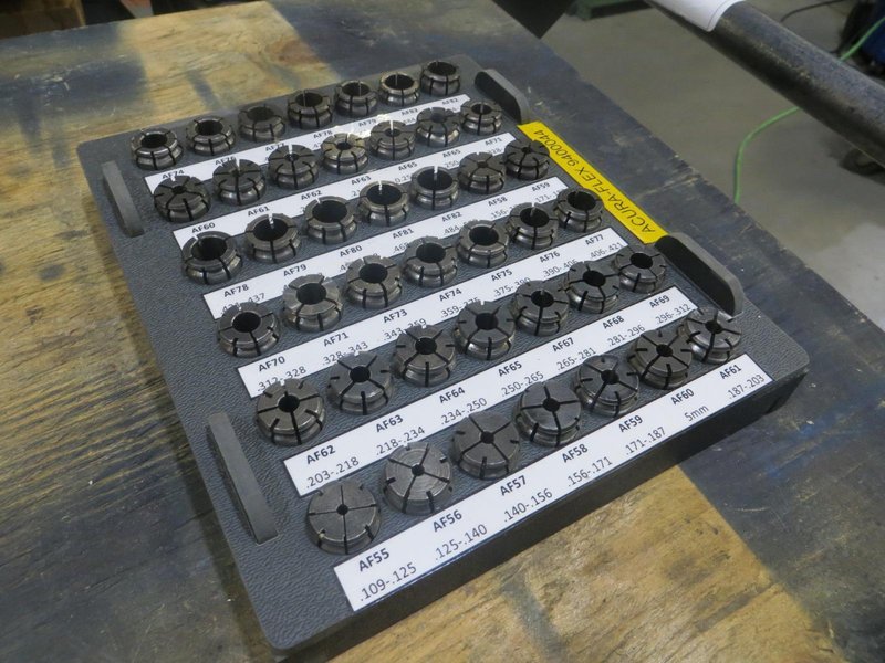 Universal Accura-Flex Extended Range Collet Set- Auction Item