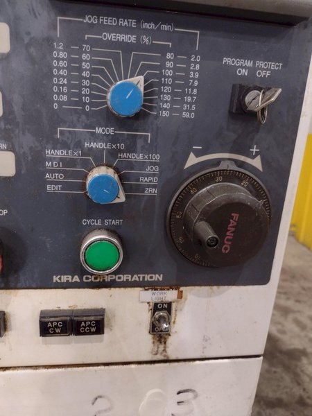 KIRA MODEL #KN30VE ELITE DUAL PALLET CNC VERTICAL MACHINING CENTER: YOBRO #24010