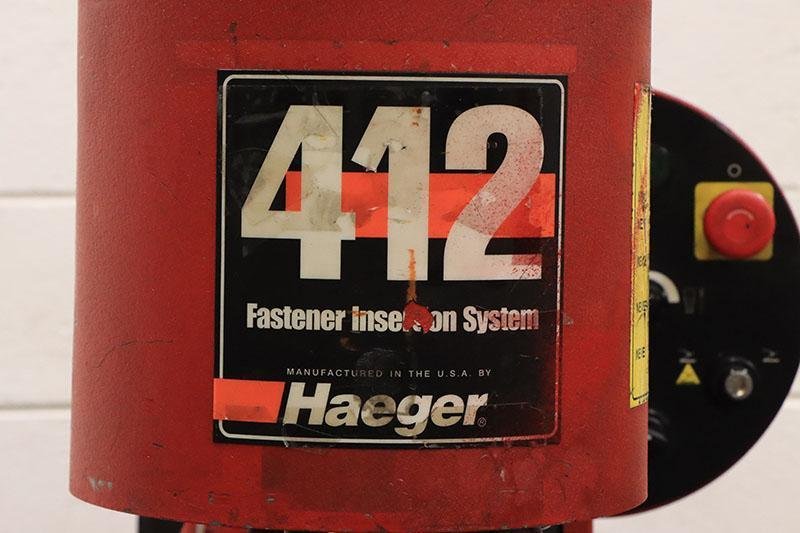 4 Ton HAEGER Benchtop Hydraulic Insertion Press Model 412