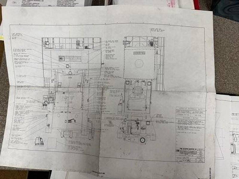 1200 Ton Minster E2-1200 Straight Side Press