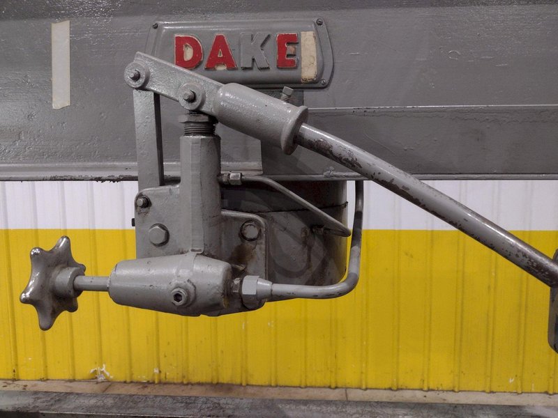 DAKE H FRAME MANUAL HYDRAULIC PRESS: YOBRO #25684