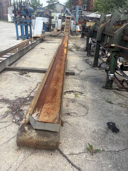 12" X 31' JORGENSEN CHIP CONVEYOR: STOCK #80461