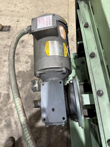 4 STATION X 20 HP -72&quot; X 40&quot; BRONCO SHOT BLAST ROTARY TABLE PART BLASTIN MACHINE: STOCK #23778