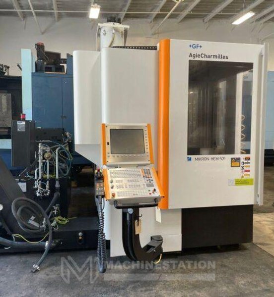 Mikron Hem 500U 5 Axis CNC Vertical Machining Center – Mill