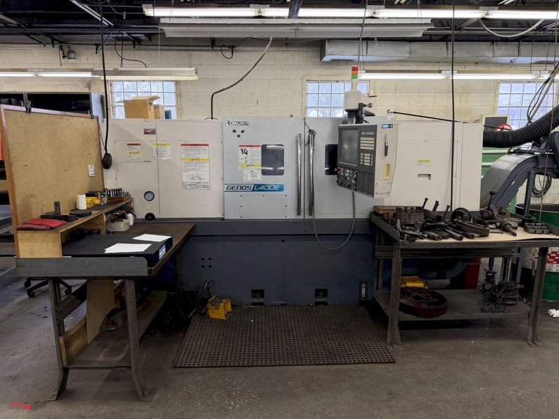 2010 Okuma Genos L400E Used CNC Lathe For Sale