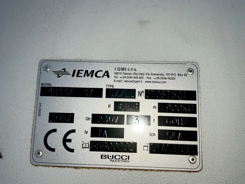 IEMCA BAR FEEDER  -  MB332 37