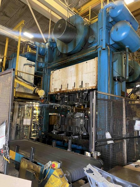 1000 Ton Verson Straight Side Tandem Press Line, (6) Presses, (2) Lines Available