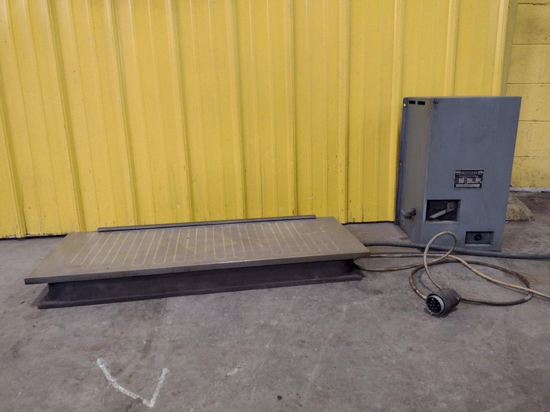 39&quot; X 16&quot; ELECTROMAGNETIC CHUCK WITH NEUTROFIER CONTROL: STOCK #17374