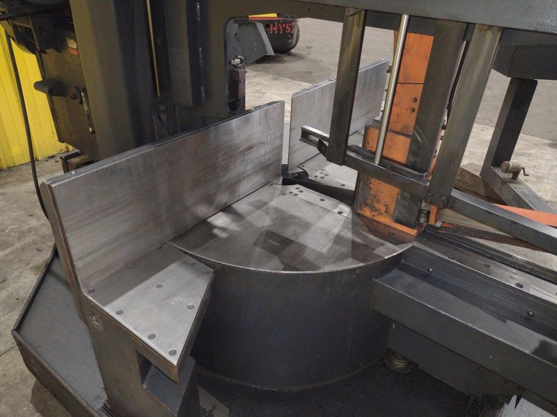 16&quot; X 28&quot; COSEN MODEL #SH-710LDM HORIZONTAL 60° MITERING BAND SAW: STOCK #23643