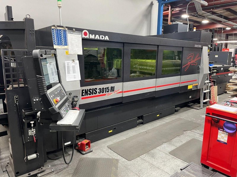 2021 Ensis 3015 RI Rotary, 3KW,  120” X 60” Max Sheet Size, Fanuc NT-PC Control. - AMADAONLINE.com