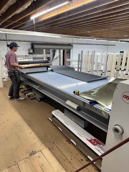 ROLLSROLLER 540/170 Premium Flatbed Applicator, 2021 – 64″ Wide LED Laminating Table, 1290 SQ FT/HR Output