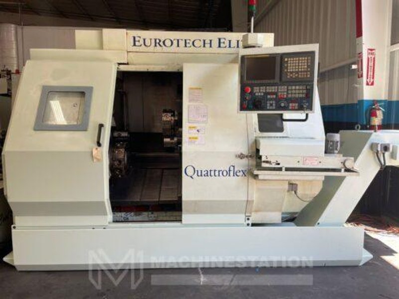 Eurotech Elite Quattroflex 420SLLY CNC Lathe – Y Axis Twin Spindle Twin Turret